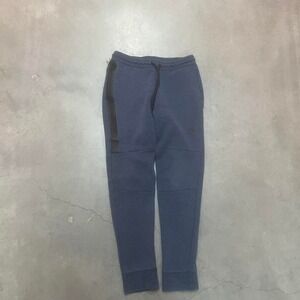 Nike tech fleece men's blue jogger sweatpants casual cotton 545343-460 s